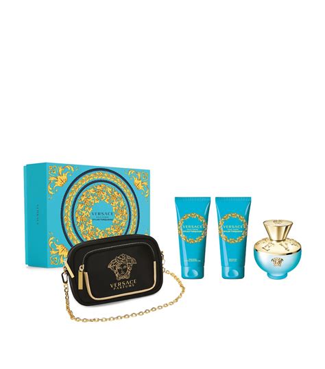 versace dylan turquoise gift set.